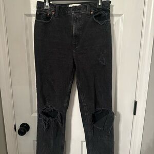 Abercrombie & Fitch Black High Rise Jeans